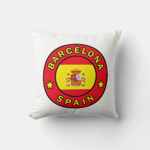 Barcelona Spanien Kissen