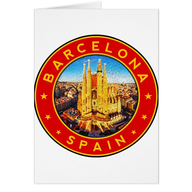 Barcelona, Spanien, Kreis, rot (Vorne)