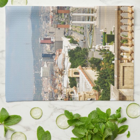 Barcelona, Spanien Küchentuch (Gefaltet)