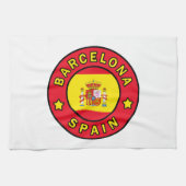 Barcelona Spanien Küchentuch (Horizontal)