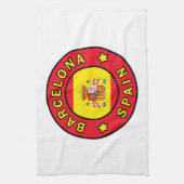 Barcelona Spanien Küchentuch (Vertikal)