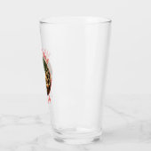 Barcelona Spanien La Rambla Retro Distressed Circl Glas (Links)