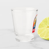 Barcelona Spanien La Sagrada Familia Schnapsglas (Links)