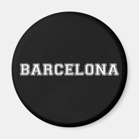 Barcelona Spanien Magnet (Vorne)