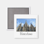 Barcelona, Spanien Magnet (Vorderseite/Rückseite)