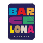 Barcelona Spanien Magnet (Vertikal)