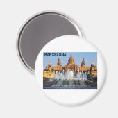 Barcelona Spanien Magnet (Vorderseite/Rückseite)