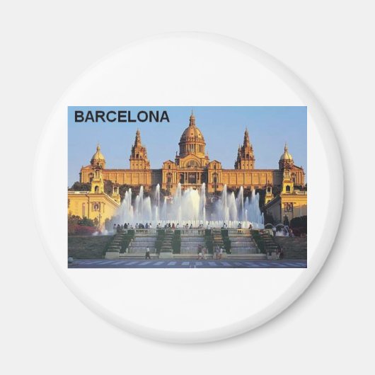 Barcelona Spanien Magnet (Vorne)