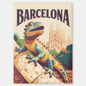 Barcelona Spanien Magnet (Vorderseite)