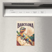 Barcelona Spanien Magnet (In Situ (Geschirrspüler))