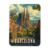 Barcelona, Spanien Magnet (Vertikal)