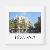 Barcelona, Spanien Magnet (Vorne)