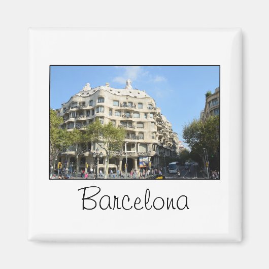 Barcelona, Spanien Magnet (Vorne)