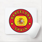 Barcelona Spanien Mousepad (Mit Mouse)