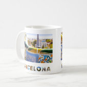 Barcelona Spanien Parc Guell Travel Foto Kaffeetasse (Vorderseite Links)