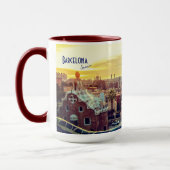 Barcelona, Spanien - Park Guell Tasse (Links)