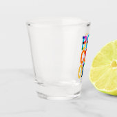 Barcelona Spanien Pop Schnapsglas (Links)