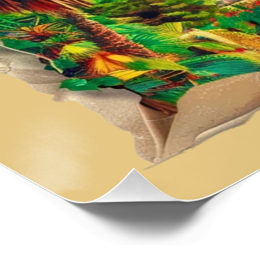 Barcelona, Spanien Poster (Ecke)