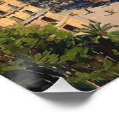 Barcelona, Spanien Poster (Ecke)