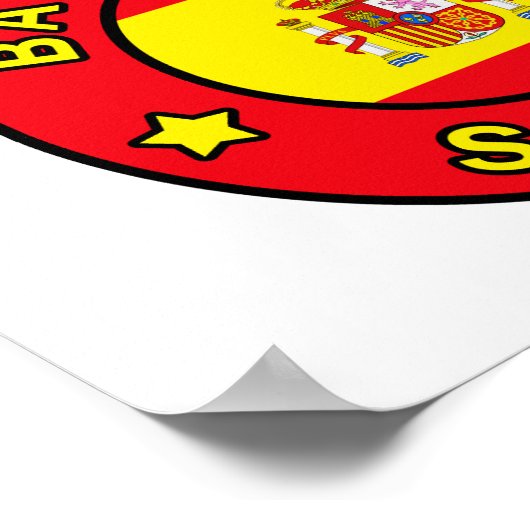 Barcelona Spanien Poster (Ecke)