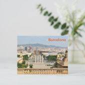 Barcelona, Spanien Postkarte (Stehend Vorderseite)