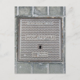 Barcelona, Spanien Postkarte