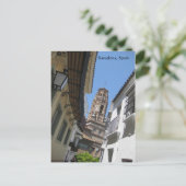 Barcelona Spanien Postkarte (Stehend Vorderseite)