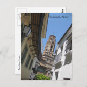 Barcelona Spanien Postkarte (Vorne/Hinten)
