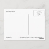 Barcelona Spanien Postkarte (Rückseite)