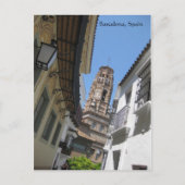Barcelona Spanien Postkarte (Vorderseite)