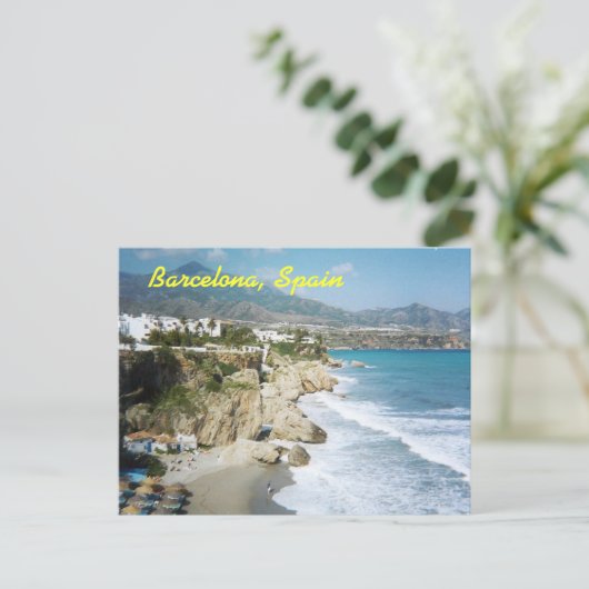 Barcelona, Spanien, Postkarte (Stehend Vorderseite)