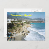 Barcelona, Spanien, Postkarte (Vorne/Hinten)