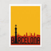 Barcelona, Spanien Postkarte (Vorderseite)