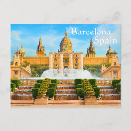 Barcelona Spanien Postkarte