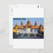 Barcelona Spanien Postkarte (Vorne/Hinten)