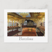 Barcelona, Spanien Postkarte (Vorderseite)