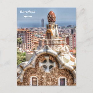 Barcelona Spanien Postkarte