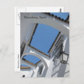 Barcelona Spanien Postkarte (Vorne/Hinten)