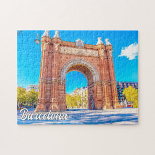 Barcelona, Spanien Puzzle