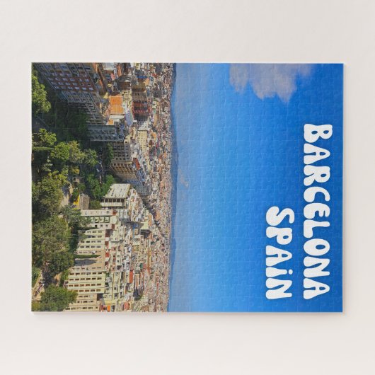 Barcelona, Spanien Puzzle (Horizontal)