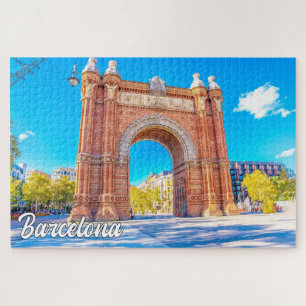 Barcelona, Spanien Puzzle