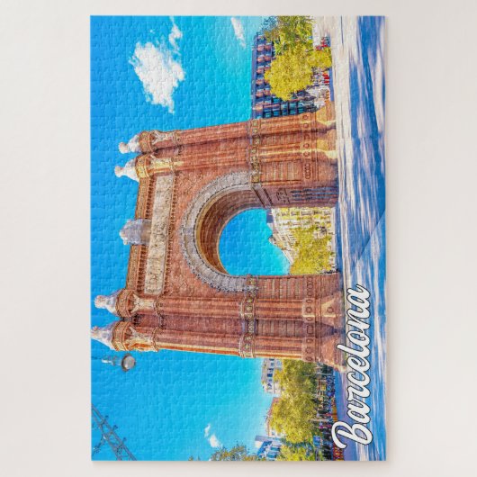 Barcelona, Spanien Puzzle (Vertikal)