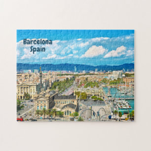 Barcelona, Spanien Schöne Aussicht Puzzle