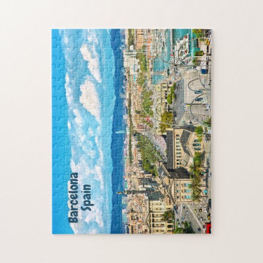 Barcelona, Spanien Schöne Aussicht Puzzle (Vertikal)