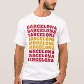 Barcelona Spanien Shirts und Jacken (Vorderseite)