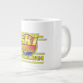 Barcelona Spanien - Ski-Logo Jumbo-Tasse (Vorderseite Rechts)