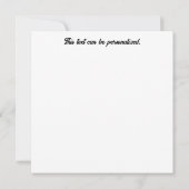 Barcelona Spanien Skyline Grußkarte (Rückseite)