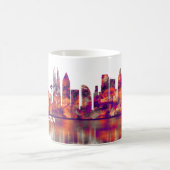 Barcelona Spanien Skyline Kaffeetasse (Mittel)