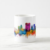 Barcelona Spanien Skyline Kaffeetasse (Mittel)