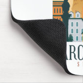 Barcelona Spanien Skyline-Mausepad Mousepad (Ecke)
